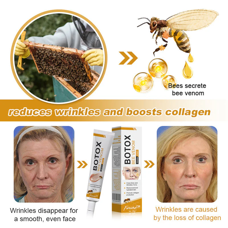 Made and Shipped from the USA✅ Furzero™ Botox Bee Venom Wrinkle Removal Cream-Last Day Promotion 70% OFF UPSELL - Image 4