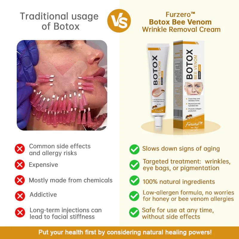 Made and Shipped from the USA✅ Furzero™ Botox Bee Venom Wrinkle Removal Cream-Last Day Promotion 70% OFF UPSELL - Image 5