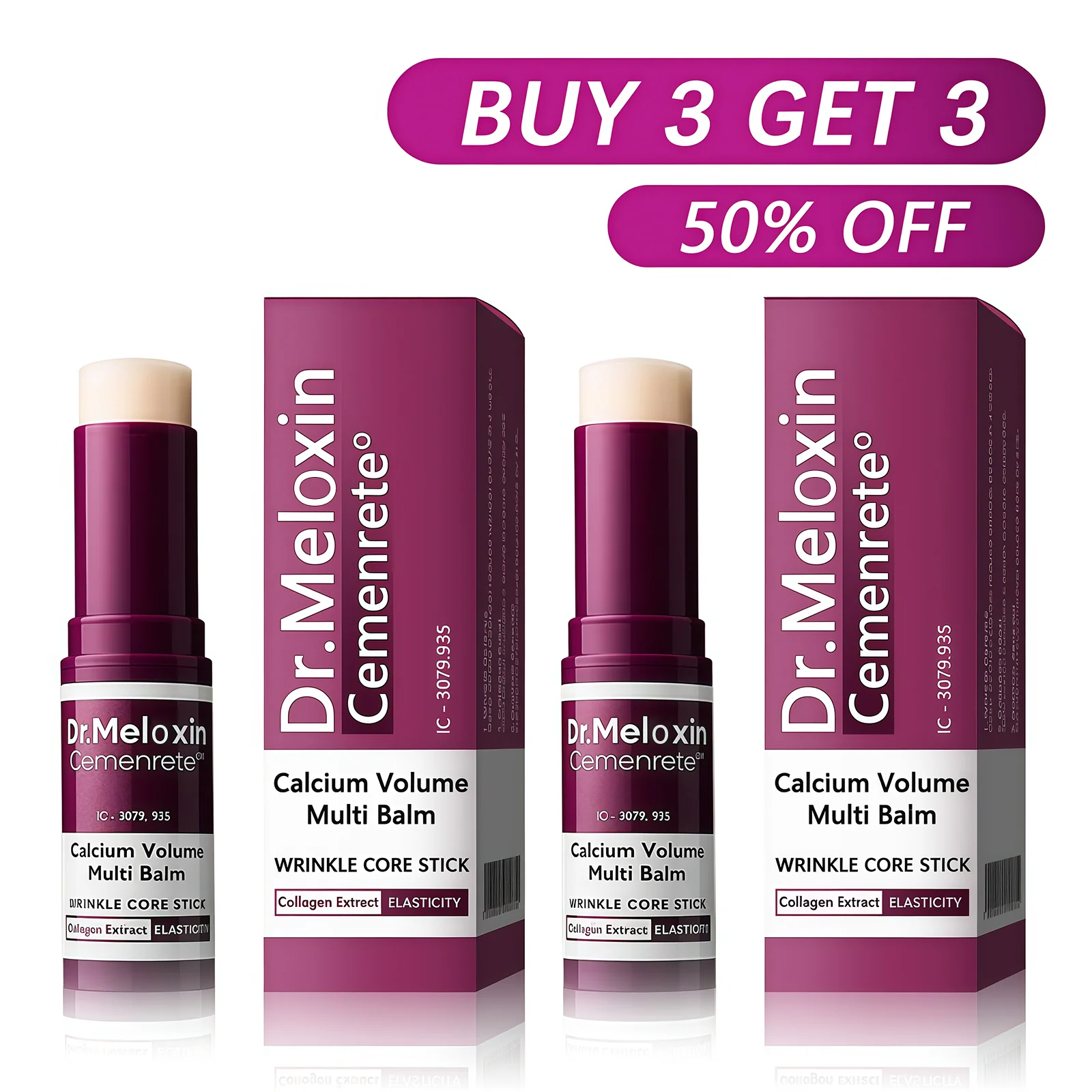 [Dr.Meloxin Official] ⏳50%OFF⏳Cemenrete Calcium Multi Balm | Anti-aging, Sagging, Wrinkles | Korean Cosmetics(Buy3 & Free shipping) - Image 9